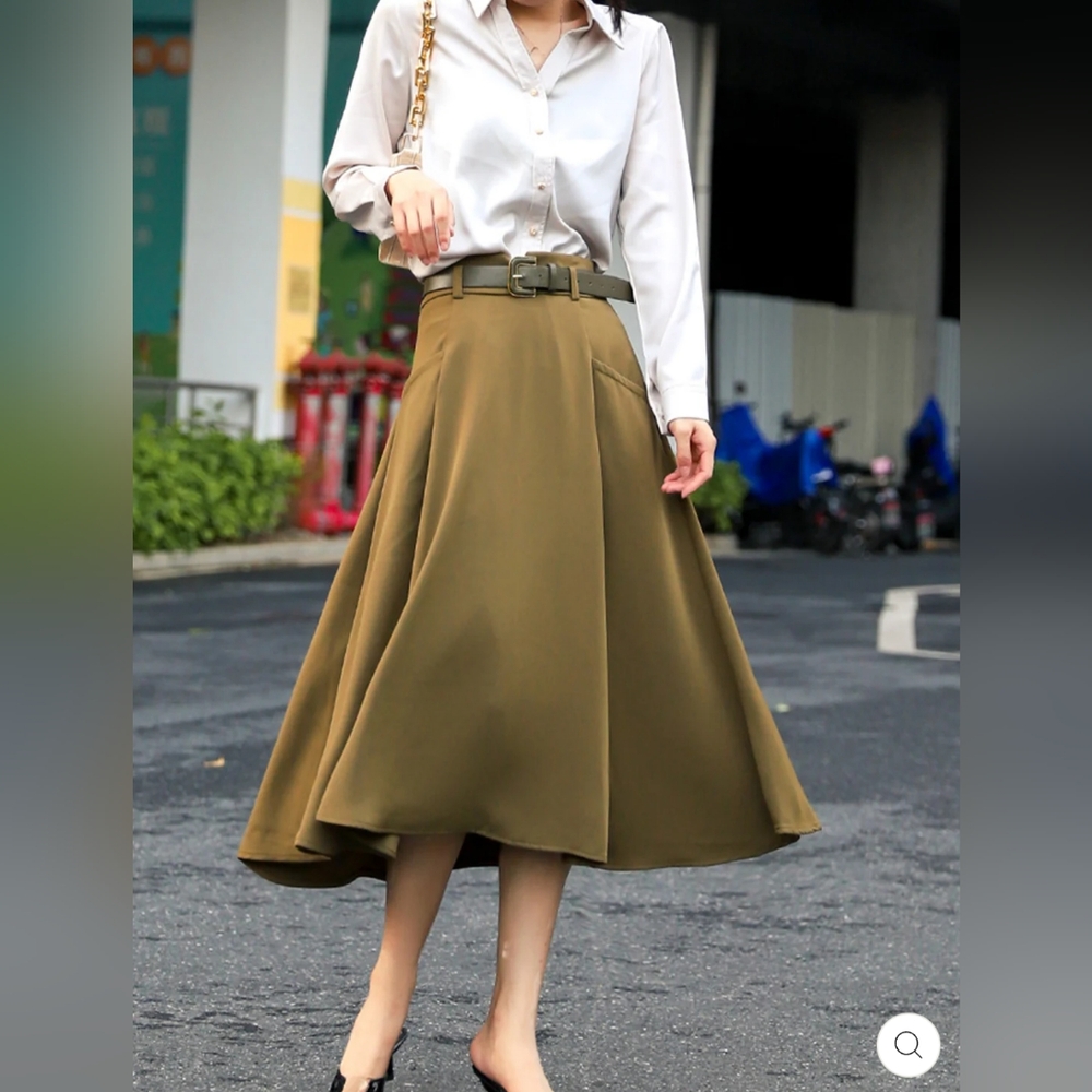 Roselili Frederica French Style A Line Skirt Women's Size Small